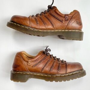 Dr. Martens Vintage Brown Leather Women's Oxfords